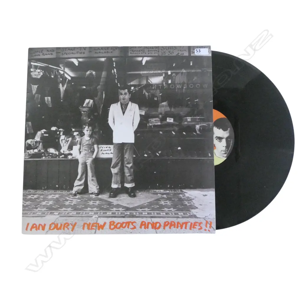 IAN DURY 'NEW BOOTS AND PANTIES' SFLP 510B Image 1++